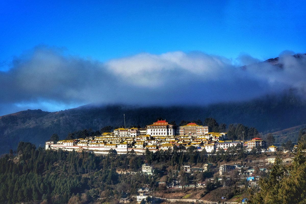 Tawang Monastery further along the circuit