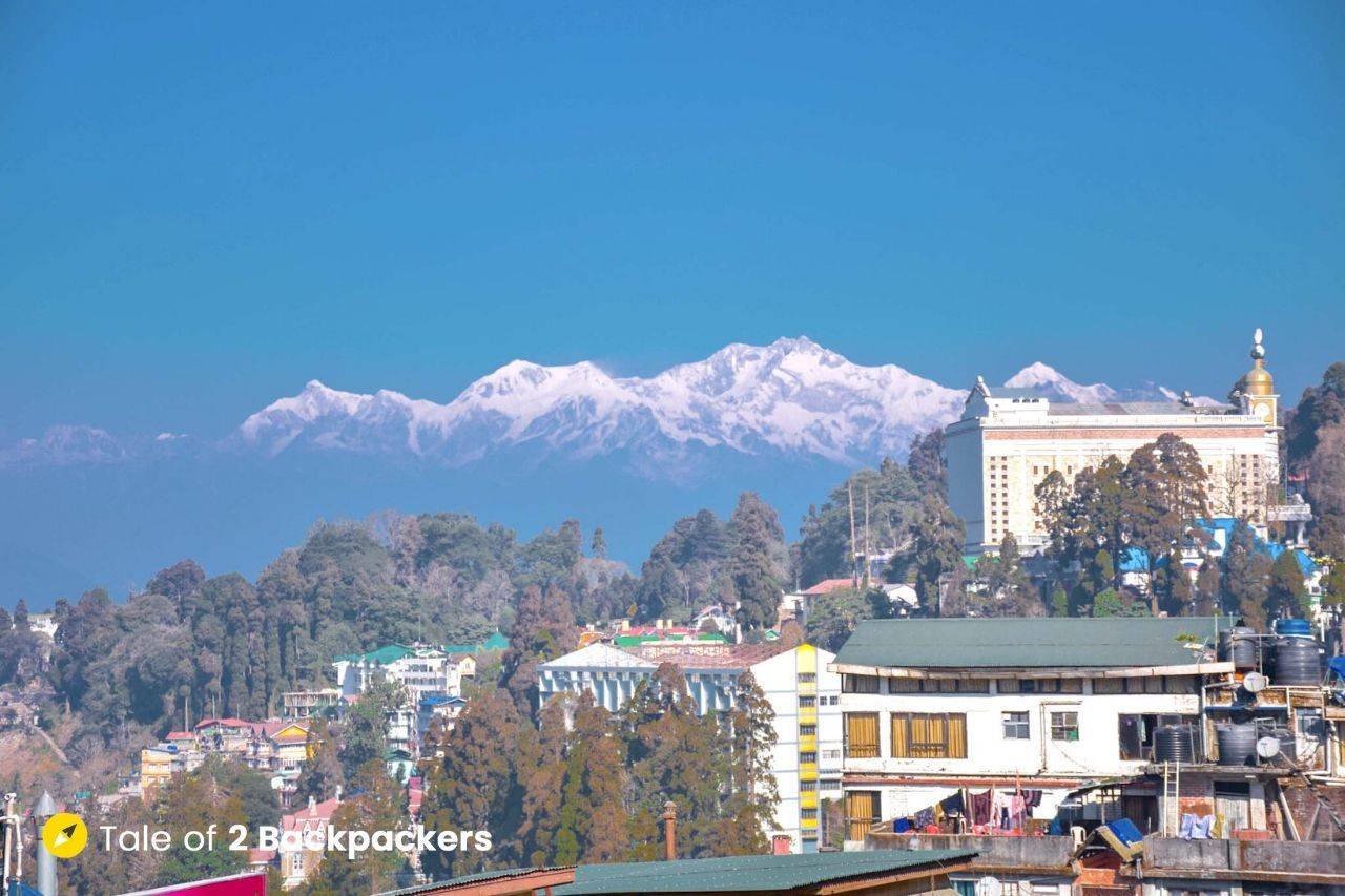 Darjeeling ridge nearby