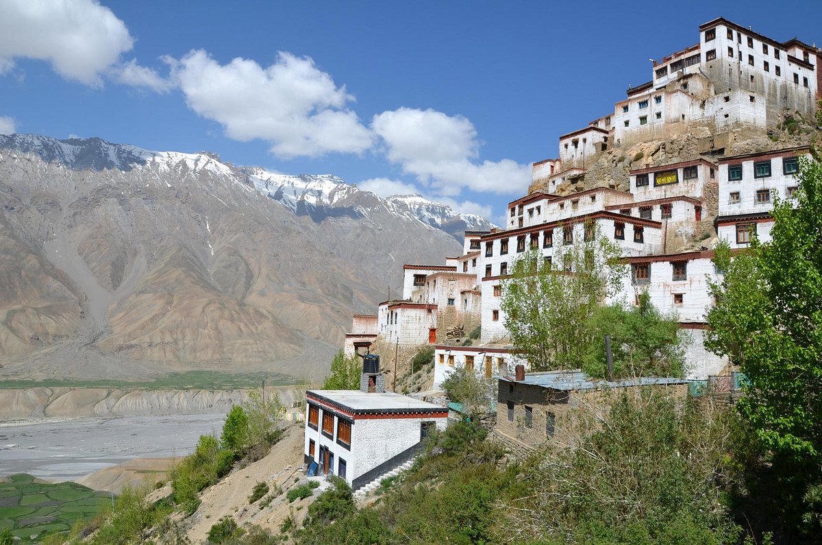 Key Monastery above the Spiti River