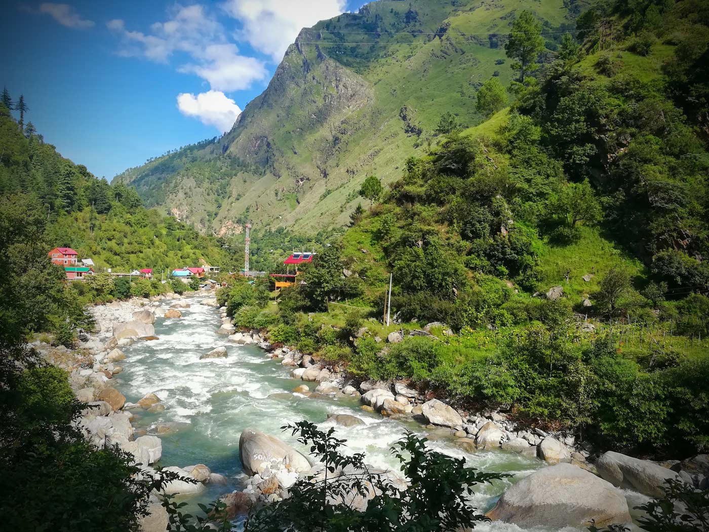 A quieter Himachal river valley