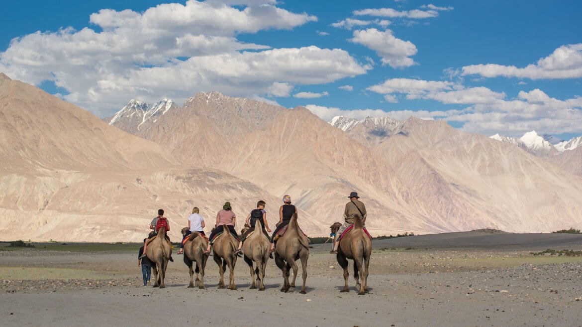 Nubra Valley after the descent