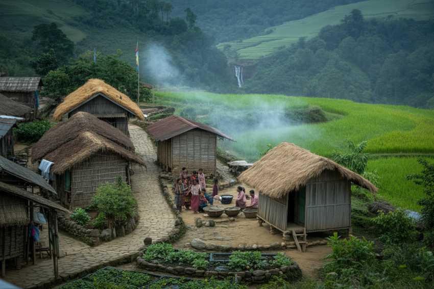 Mawlynnong village