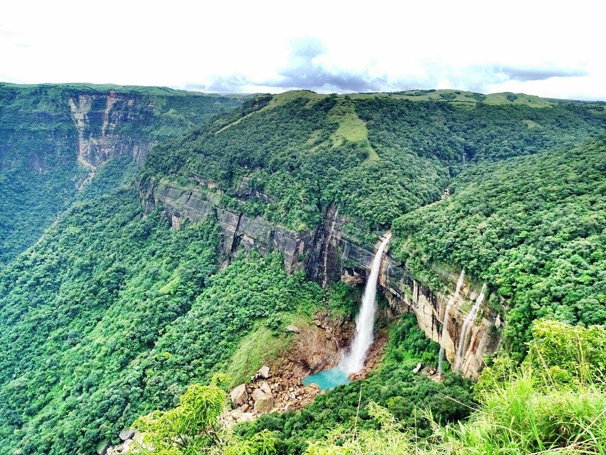 Nohkalikai from the railing