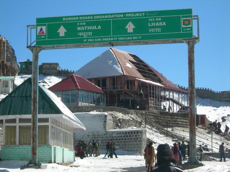 Nathula from a Gangtok day