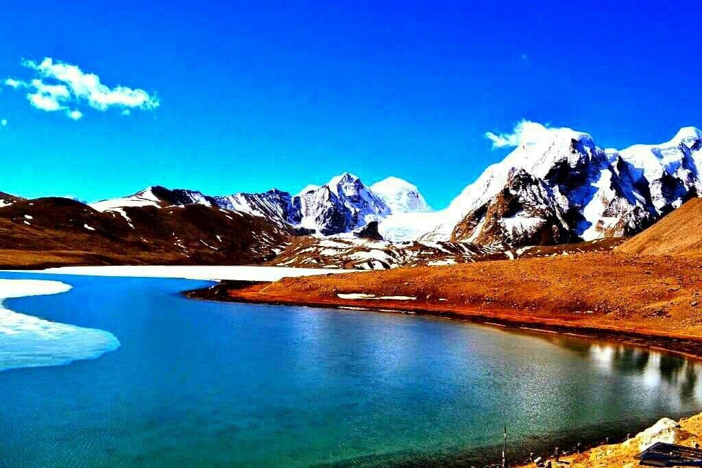 High lake east of Gangtok