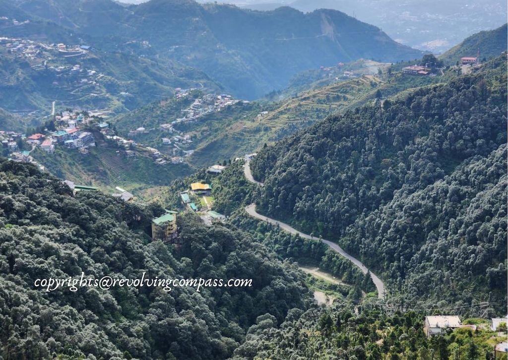 Hills above the Doon from Rishikesh country